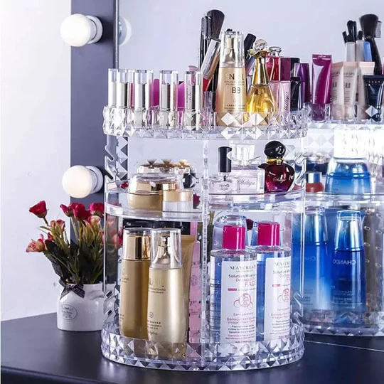 Rotating Makeup Organizer,Cosmetic Storage